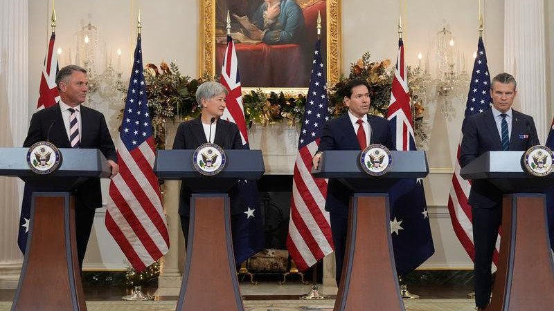 The four are expected to discuss countering China's increasing assertiveness in the South China Sea. (AP PHOTO)