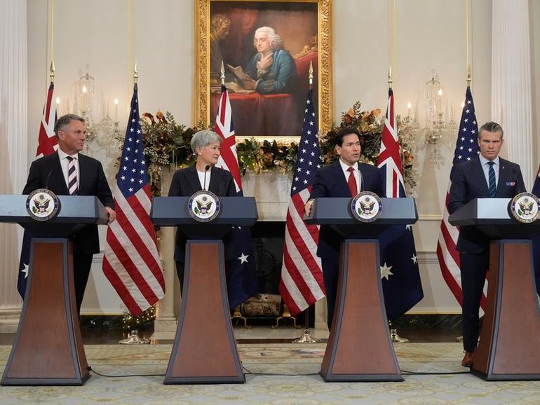 The four are expected to discuss countering China's increasing assertiveness in the South China Sea. (AP PHOTO)