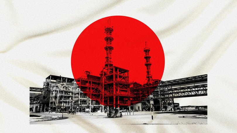 Lynas' Malaysia processing plant in Pahang. Lynas Rare Earths