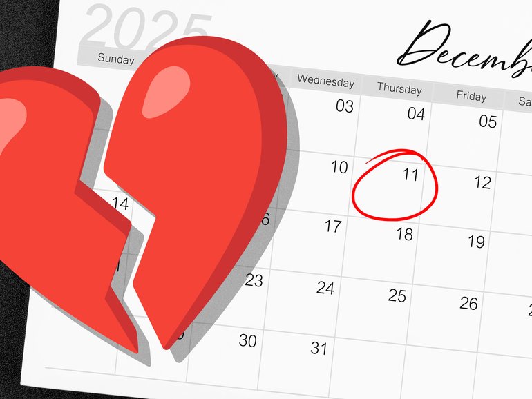 Break-up day is here.