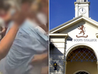 Footage taken of the Scots College student allegedly being assaulted by classmates.