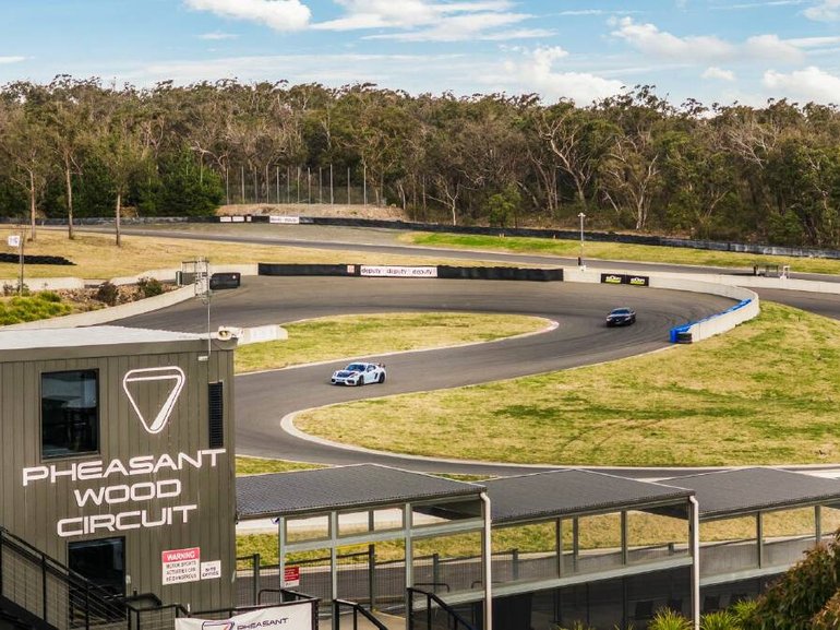 You could be off and racing on your own race track.