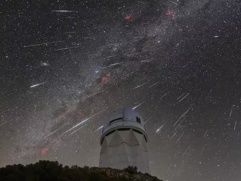 The Geminids meteor shower will be lighting up our skies this weekend.