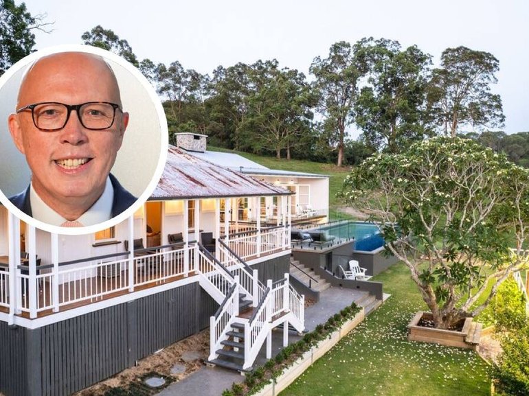 Dutton purchased the property in August 2020 for $2.1 million. Pic: RayWhite/Instagram.peterduttonmp.