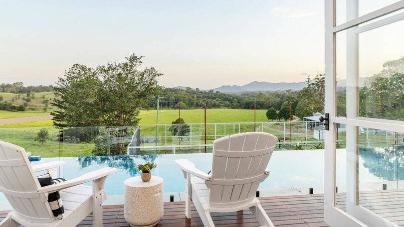 The property has panoramic views across the 68 hectares.