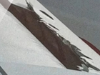 A hole found on the wing of a Qantas A380.