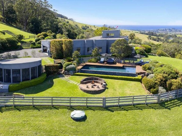 The 20-hectare property at 98 Foxground Road, Foxground is known as 'Eagleview Park'.