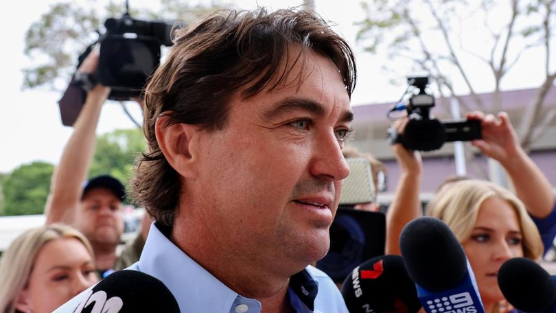 Matt Wright will be sentenced for trying to pervert the course of justice after a helicopter crash. (Neve Brissenden/AAP PHOTOS)