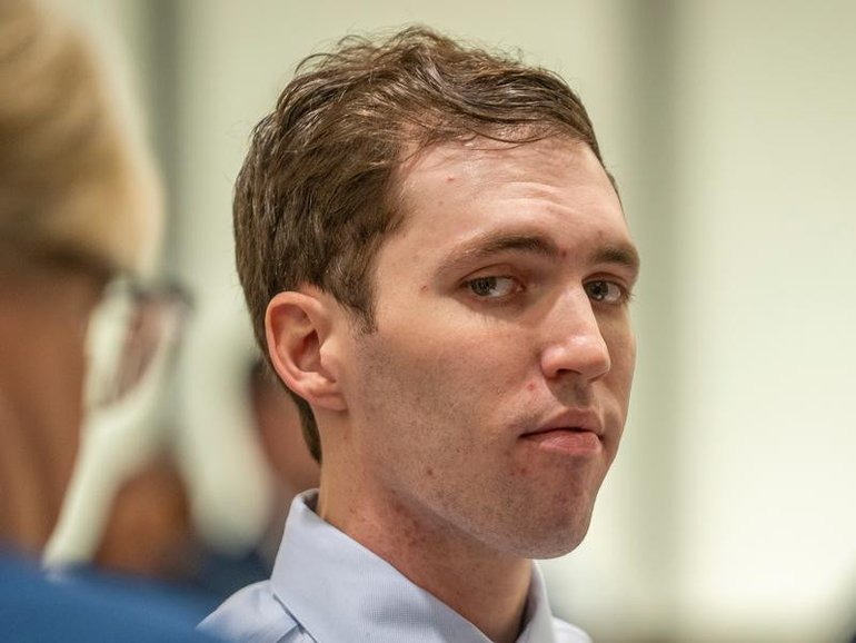 Tyler Robinson, accused of fatally shooting political activist Charlie Kirk, has appeared in court. (AP PHOTO)