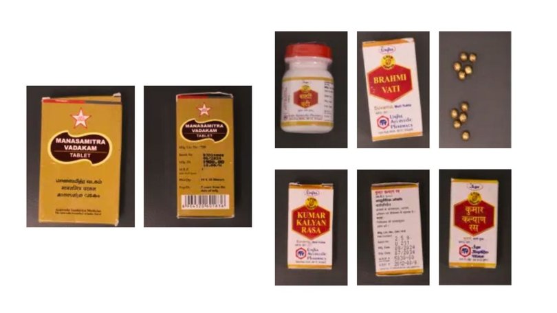 TGA tests found these tablets contain dangerous levels of heavy metals.