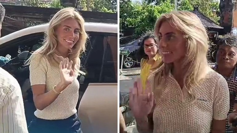 Adult star Bonnie Blue has agreed to pay a 20 dollar fine after a Bali court gave her the option of the penalty or spending a month in prison - for breaching local traffic rules. 