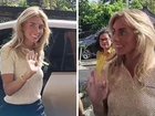 Adult star Bonnie Blue has agreed to pay a 20 dollar fine after a Bali court gave her the option of the penalty or spending a month in prison - for breaching local traffic rules. 