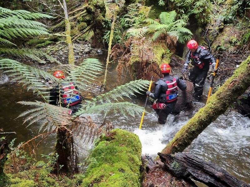 A police search failing to find any trace of Celine Cremer. (PR HANDOUT IMAGE PHOTO)