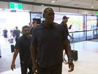 ### ALL ONLINE OUT UNTIL AFTER 7NEWS BROADCASTS AT 6PM ### England looked anything but relaxed as they touched down in Adelaide with their head of security getting physical with camera crews waiting for their arrival. 7NEWS