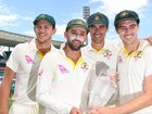 Are Hazlewood, Lyon, Starc and Cummins Australia's best ever attack? Brett Lee thinks so. (Dean Lewins/AAP PHOTOS)