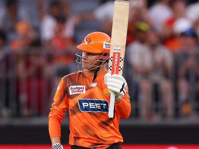 Cooper Connolly began the new BBL season the way he finished the last, powering the Perth Scorchers to a five-wicket win over arch-rivals Sydney Sixers.