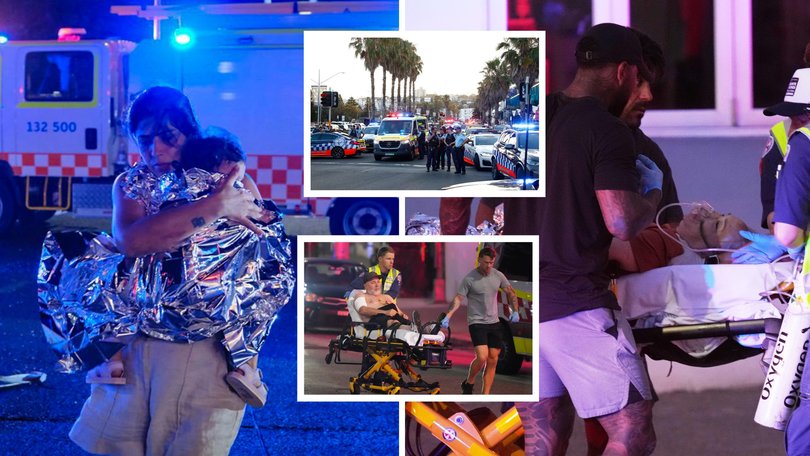 Devastating photos have emerged showing the aftermath of the Bondi massacre.