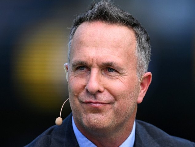 Michael Vaughan got caught in the chaos.