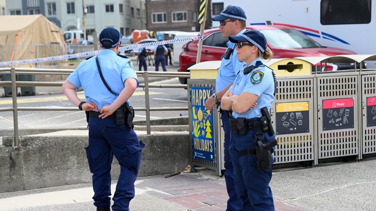 Police have confirmed the Bondi Beach terror attack was allegedly carried out by a father and son, and say they are not searching for any other suspects.