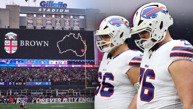 The scoreboard image honouring the US and Bondi shooting victims.