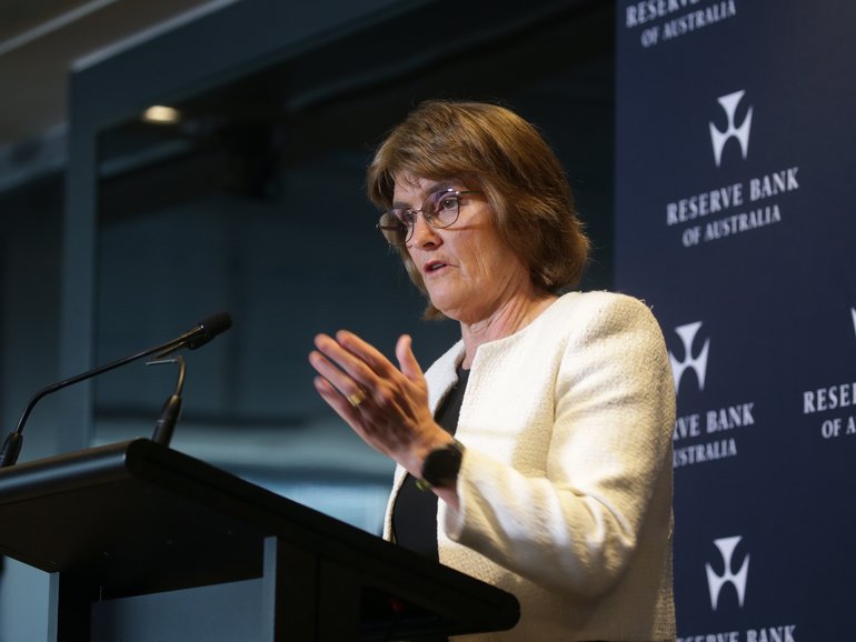 RBA Governor Michele Bullock.