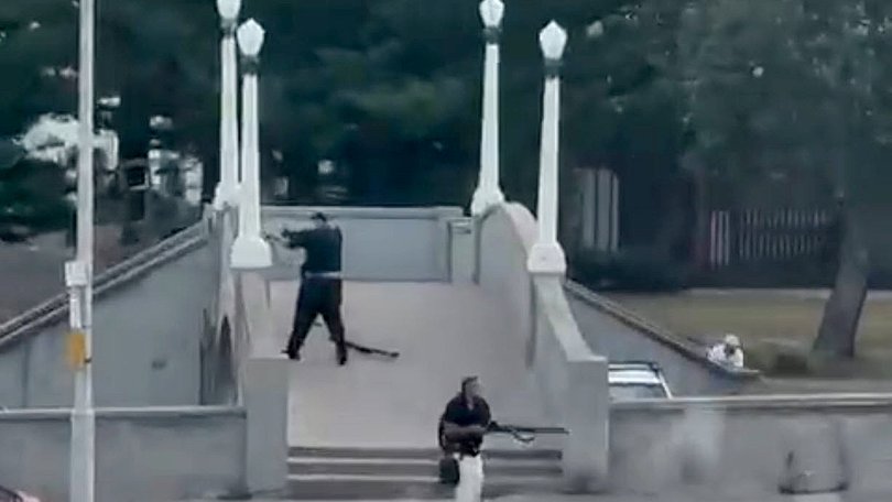 Both shooters unleashed powerful rifles on the crowds at Bondi Beach.