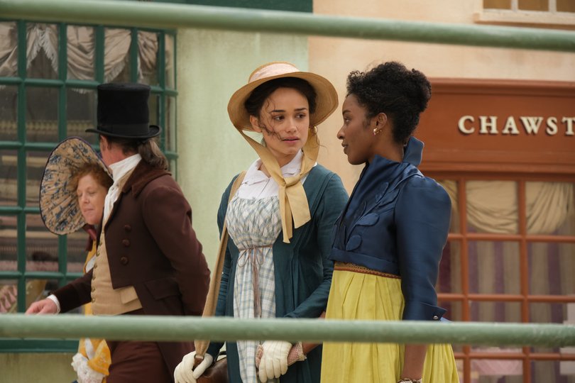 Rose Williams and Chrystal Clarke star in Sanditon, series two.