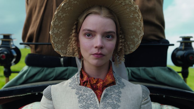 Anya Taylor-Joy stars as "Emma Woodhouse" in director Autumn de Wilde's EMMA., a Focus Features release. Credit : Focus Features