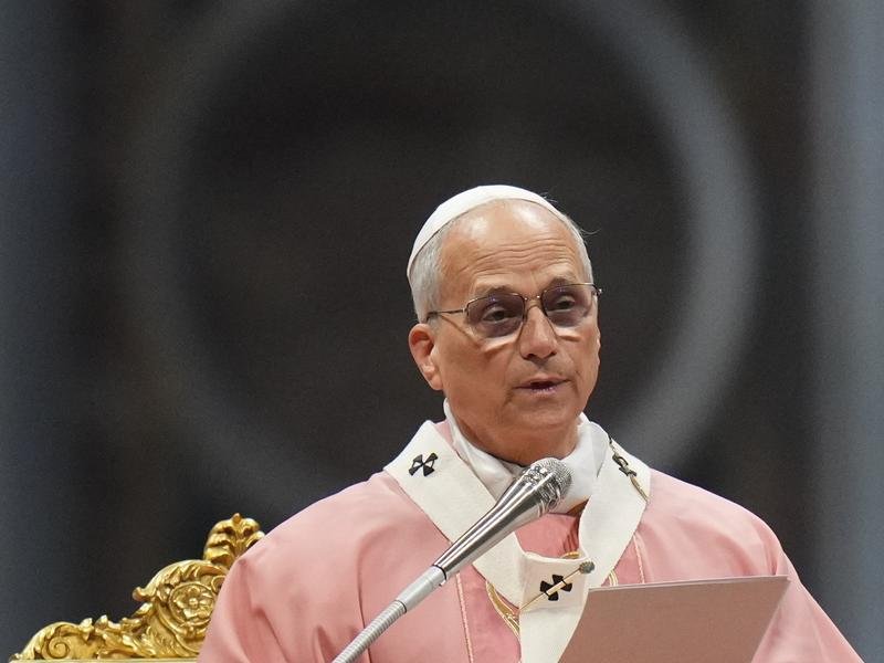 "Enough of these forms of anti-Semitic violence," Pope Leo has said after the Bondi Beach attack. (AP PHOTO)