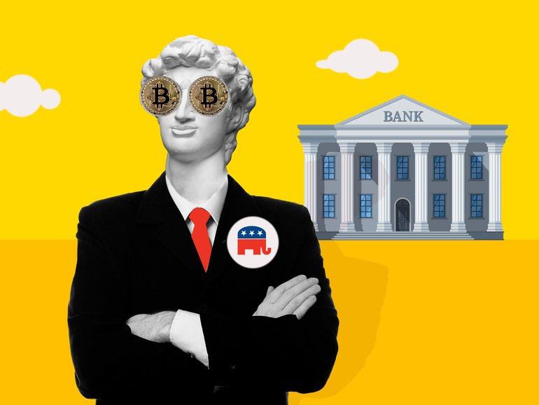 Crypto is supplanting Wall Street’s privileged position on the American right.