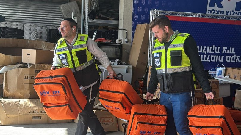 ZAKA Search & Recovery Team Deploys to Sydney After Deadly Hanukkah Terror Attack. Supplied