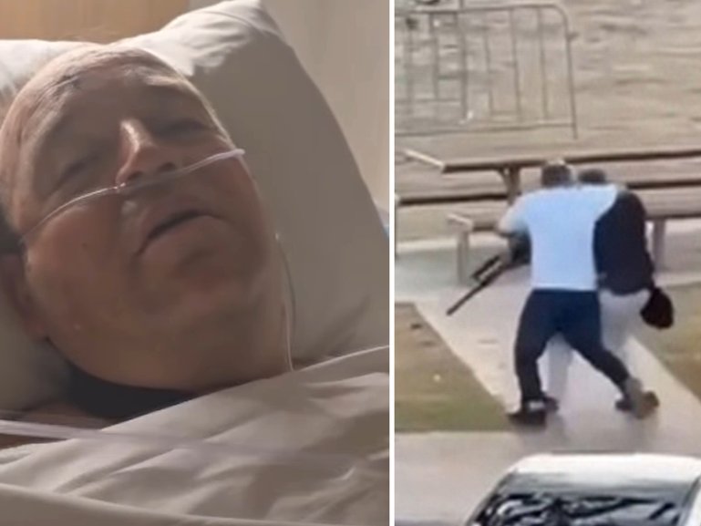 Ahmed Al Ahmed has spoken from his hospital bed.