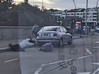 Brave moment Bondi beachgoers walking past gunmens car try to disarm the evil terrorist before he started shooting - and lost their lives in the struggle Unknown
