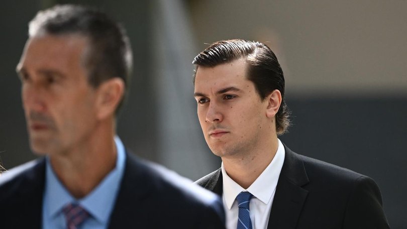 AFL great Stephen Silvagni's son Tom Silvagni faces sentencing on two counts of rape. (Joel Carrett/AAP PHOTOS)