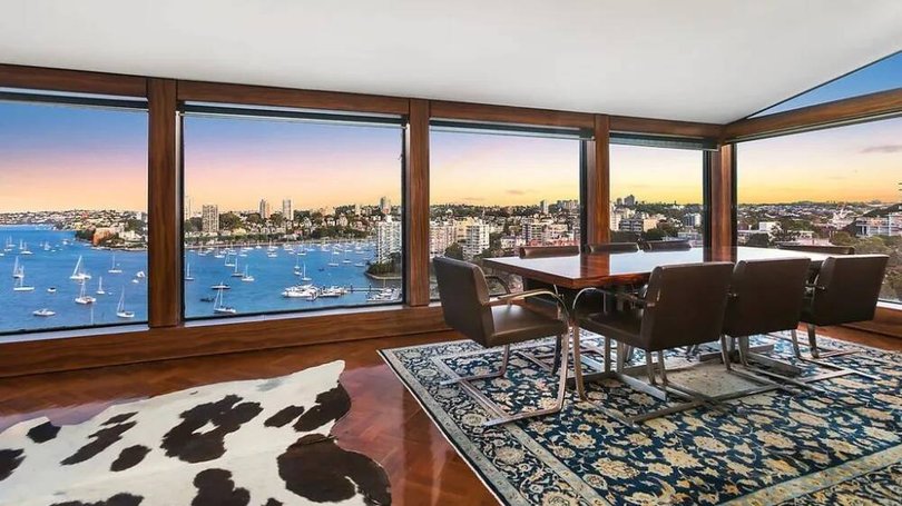 Packer paid $9 million for this Potts Point penthouse.