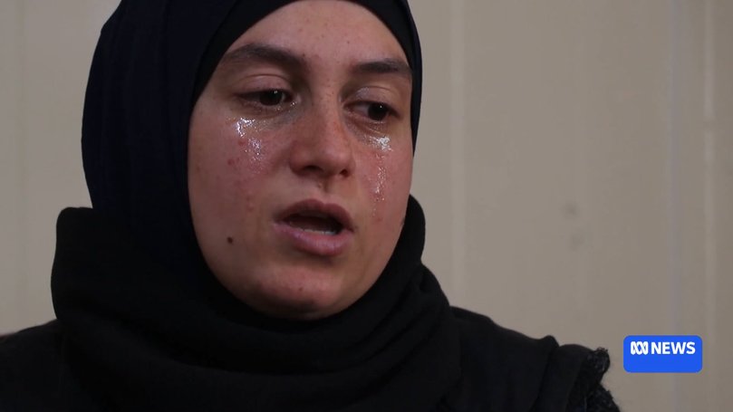 Melbourne mother Kirsty Rosse-Emile, who travelled to Syria with her husband to join Islamic State in 2014, and remains in Syria's Roj IDP camp. 