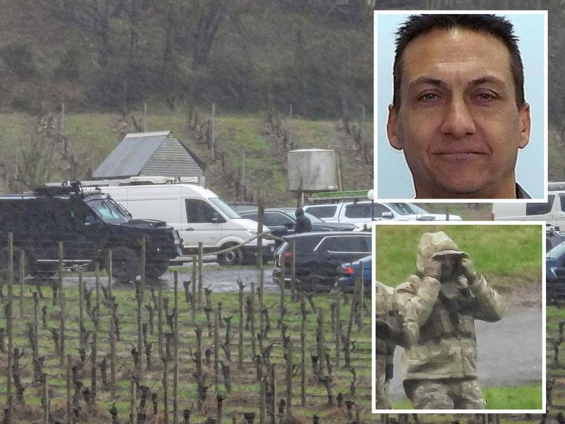 Alleged cop killer, Dezi Freeman, may be hiding deep underground in an used mine shaft.