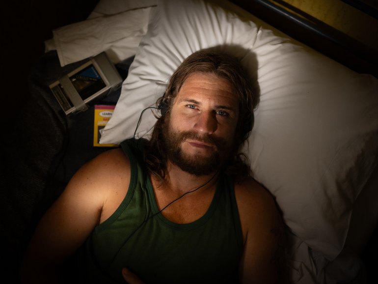 George Mason is sensational as Brenden Abbott in Run, coming to Binge.