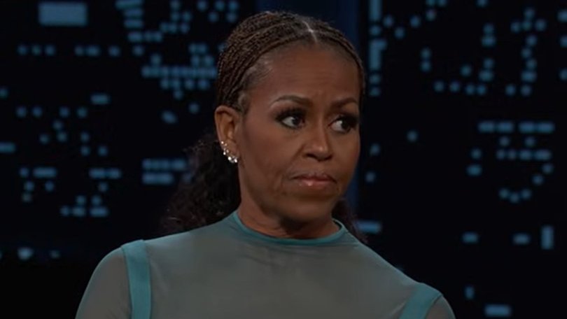 Michelle Obama spoke about the Reiners' deaths on Jimmy Kimmel Live.