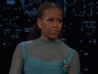 Michelle Obama spoke about the Reiners' deaths on Jimmy Kimmel Live.