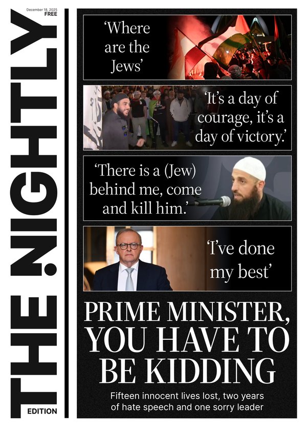 The Nightly cover for 18-12-2025