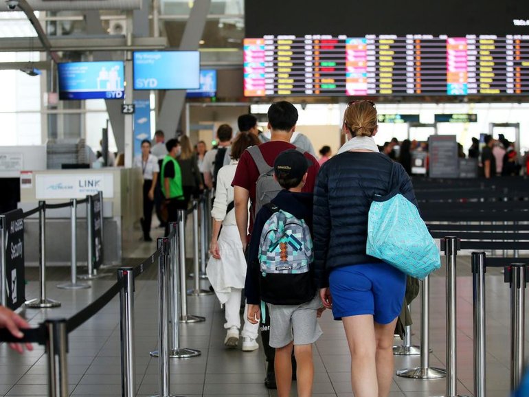 The 19-year-old from Condell Park man was arrested at Sydney International Airport and refused bail. File photo.