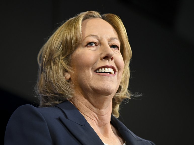 Outgoing Woodside Energy CEO Meg O'Neill.