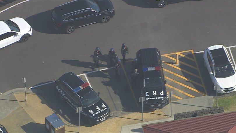 Police, including the riot squad and the public order response team, were deployed to the scene.