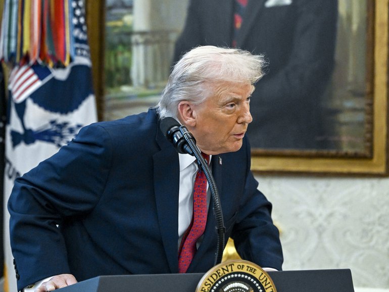 Trump is a ubiquitous cultural presence, but there is no outward sign that he is an active participant in running the national government.