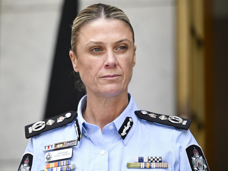 AFP Commissioner Krissy Barrett has said police are investigating people connected to the alleged Bondi shooters. 
