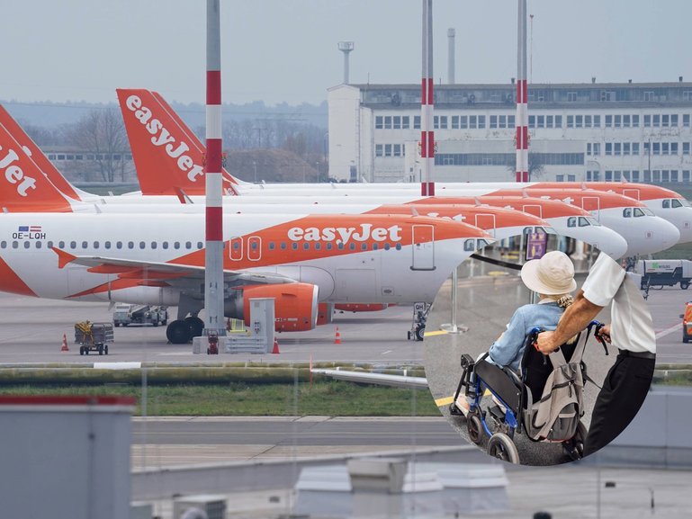 A family has been accused of bringing their dead relative onto a flight.