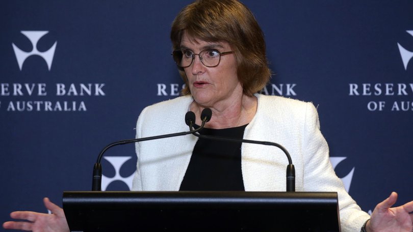 RBA governor Michele Bullock says interest rates will likely rise not fall. NewsWire / Christian Gilles