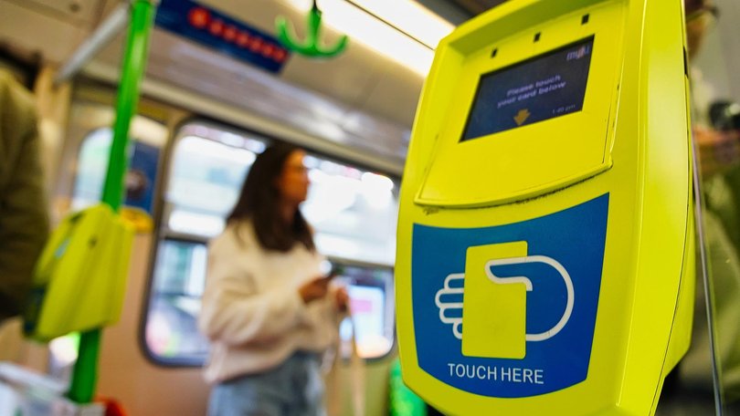 The increase will come into effect on January 1 2026, adding 40 cents to the full daily fare Myki cap. NCA NewsWire / Luis Enrique Ascui.