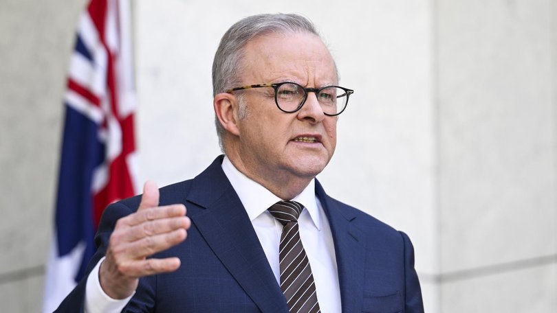 Prime Minister Anthony Albanese has announced an intelligence and law enforcement probe one week after the Bondi massacre. Picture: NewsWire / Martin Ollman